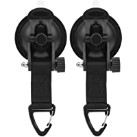 Los mejores  - zhoul - 2 Piezas de Anclaje de Ventosa para Coche- Ventosa Multifuncional- sujeción Resistente- Montaje en Coche- Tienda…